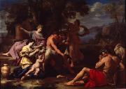 Nicolas Chaperon The Nurture of Jupiter oil painting on canvas
